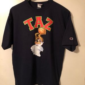 Space Jam Taz Champion Athletic Shirt